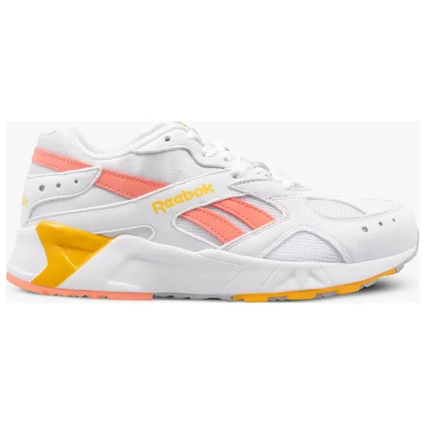 Reebok Aztrek buty damskie, biały, rozmiar 40. Białe buty sportowe damskie Reebok, bez wzorów, z gumy, do biegania. W wyprzedaży za 254,99 zł.