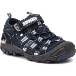 Sandały PRIMIGI - 3462500 Navy. Niebieskie sandały chłopięce Primigi, ze skóry, bez zapięcia. Za 199,00 zł.
