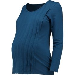Bluzki asymetryczne: Spring Maternity VENUS Bluzka z długim rękawem teal