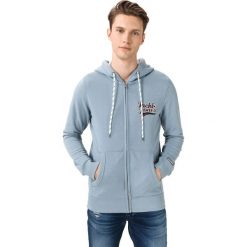 Jack & Jones Aydon Bluza Niebieski. Niebieskie bluzy męskie Jack & Jones, xl, z haftami, z bawełny, bez kołnierzyka, bez rękawów, bez kaptura. Za 262,95 zł.