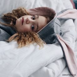 Bluzy dziewczęce: Bluza z uszami na zamek dziecięca