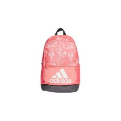 Plecak Adidas Classic Backpack Linear Graphic Damski. Różowe plecaki damskie Adidas, bez wzorów, z poliesteru, sportowe. Za 98,90 zł.