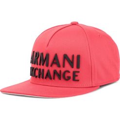 Czapka z daszkiem ARMANI EXCHANGE - 954100 9P153 29674 High Risk Red. Czerwone czapki męskie Armani Exchange, bez wzorów, z bawełny. Za 189,00 zł.