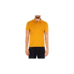 Koszulki polo z krótkim rękawem Harmont Blaine POLO DOPPIA FRONTURA. Żółte koszulki męskie Harmont Blaine, xl, bez wzorów, polo, z krótkim rękawem, krótkie. Za 456,03 zł.