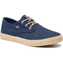 Espadryle BIG STAR - DD174285 Navy. Niebieskie espadryle męskie marki BIG STAR, na co dzień, bez wzorów, z tworzywa sztucznego, eleganckie, bez zapięcia. Za 129,00 zł.