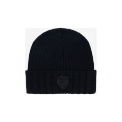 Blauer Czapka Czarny. Czarne czapki męskie Blauer, bez wzorów, z wiskozy. Za 309,95 zł.
