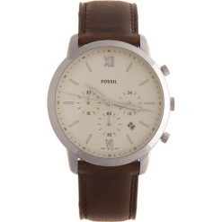 Zegarek FOSSIL - Neutra Chrono FS5380 Brown/Silver. Brązowe zegarki męskie marki Fossil, ze stali. Za 509,00 zł.