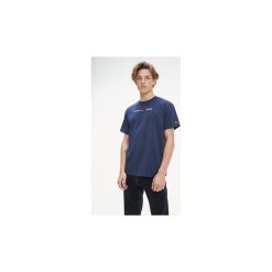 T-shirty z krótkim rękawem Tommy Jeans DM0DM07231 SMALL LOGO. Czarne t-shirty męskie Tommy Jeans, s, bez wzorów, z jeansu, bez kołnierzyka, krótkie. Za 151,38 zł.