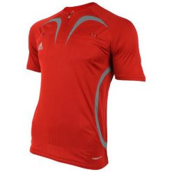 Adidas Koszulka sędziowska męska czerwona r. S (069082). Czerwone koszulki sportowe męskie Adidas, s, do piłki nożnej. Za 25,43 zł.