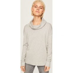 Sweter z szerokim golfem - Szary. Szare golfy damskie marki Reserved, l. Za 59,99 zł.