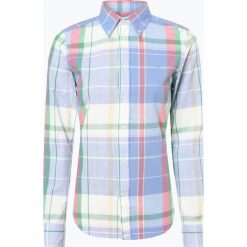 Polo Ralph Lauren - Bluzka damska – Classic Fit, niebieski. Niebieskie bluzki damskie Polo Ralph Lauren, s, w kratkę, z bawełny, polo, bez rękawów. Za 249,95 zł.