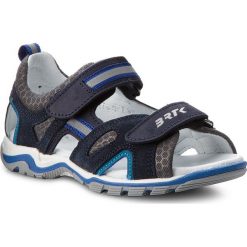 Sandały BARTEK - 16176-3/0KP Blue. Niebieskie sandały chłopięce Bartek, ze skóry. Za 219,90 zł.
