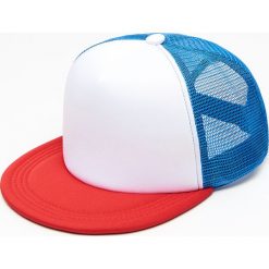 Czapka truckerka z daszkiem - Czerwony. Czerwone czapki męskie Cropp, bez wzorów. Za 39,99 zł.