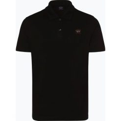 Paul & Shark - Męska koszulka polo, czarny. Czarne koszulki męskie Paul & Shark, xl, z aplikacjami, z bawełny, klasyczne, bez rękawów. Za 479,95 zł.