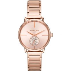 Zegarek MICHAEL KORS - Portia MK3640 Rose Gold/Rose Gold. Czerwone zegarki damskie Michael Kors. Za 1150,00 zł.