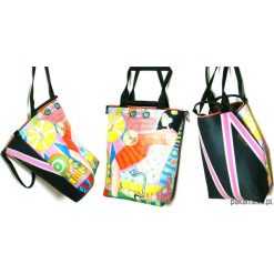 Torebki klasyczne damskie: 1180 art MIMA bag UNI & Marcin Painta print