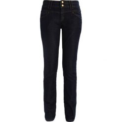 Jeansy damskie: Q/S designed by Jeansy Straight Leg blue denim rinse washed
