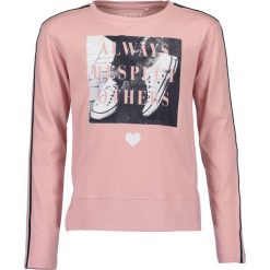 Blue Seven - Longsleeve dziecięcy 140-176 cm. Białe bluzki dziewczęce Blue Seven, z nadrukiem, z bawełny, z okrągłym kołnierzem, z długim rękawem, długie, bez kaptura. Za 69,90 zł.