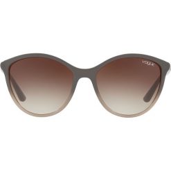 Vogue Eyewear - Okulary 0VO5165S.255813. Pomarańczowe okulary przeciwsłoneczne damskie VOGUE Eyewear, owalne. W wyprzedaży za 439,90 zł.