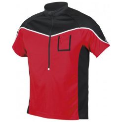 Koszulki polo: Etape Koszulka Rowerowa Męska Polo Red/Black L
