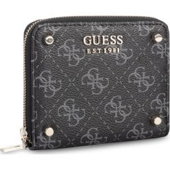 Mały Portfel Damski GUESS - Aline (Sg) Slg SWSG74 37370 COAL. Szare portfele damskie Guess, z aplikacjami, ze skóry ekologicznej. Za 219,00 zł.