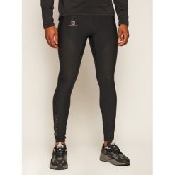 Legginsy Salomon Exo Motion LC1373400. Czarne spodnie męskie Salomon, s, bez wzorów, sportowe. Za 389,00 zł.