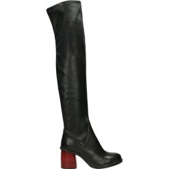 Kozaki - 4780 WES NERO. Czarne buty zimowe damskie marki Venezia, ze skóry. Za 589,00 zł.