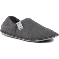 Kapcie CROCS - Classic Convertible Slipper 205837 Charcoal/Pearl White. Szare klapki damskie Crocs, bez wzorów, z tworzywa sztucznego, bez obcasa. W wyprzedaży za 159,00 zł.