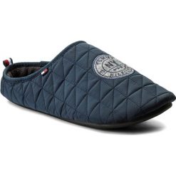 Kapcie męskie: Kapcie TOMMY HILFIGER – Downslipper 1E1 FM0FM01137 Midnight 403