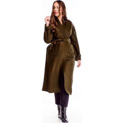 M72544_1 zielony. Zielone płaszcze damskie m, z wełny. Za 194,75 zł.