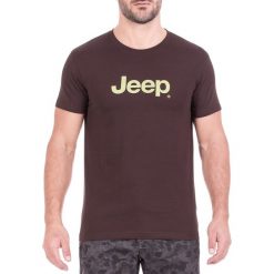 T-shirty męskie: T-shirt w kolorze bordowym