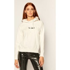 Bluza Lee Hoodie L53WTXRR. Białe bluzy damskie Lee, xs, bez wzorów, bez rękawów, bez kaptura. W wyprzedaży za 199,90 zł.