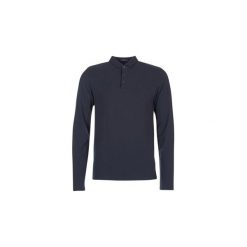 Koszulki polo z długim rękawem Scotch Soda JAMONO. Niebieskie koszulki męskie marki Scotch & Soda, s, bez wzorów, z długim rękawem. Za 279,20 zł.