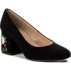 Półbuty BRENDA ZARO - T2072G Black. Czarne półbuty damskie skórzane marki Brenda Zaro, eleganckie, na obcasie. W wyprzedaży za 299,00 zł.