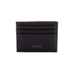 Portfele Guess SM2545POL25. Czarne portfele męskie Guess, z aplikacjami. Za 133,97 zł.