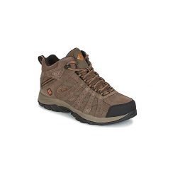 Buty Columbia CANYON POINT MID LEATHER OMNI TECH. Pomarańczowe buty trekkingowe męskie marki Columbia, bez zapięcia, trekkingowe. Za 350,00 zł.