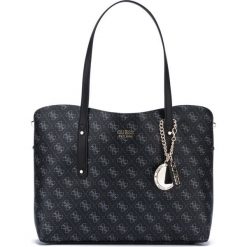 Guess Torebka Czarny. Czarne torebki klasyczne damskie Guess, z aplikacjami, z materiału, bez dodatków. Za 619,95 zł.