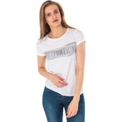 4f Koszulka damska H4L18-TSD018 biała r. L. Białe bluzki damskie marki 4f, l. Za 48,98 zł.