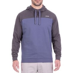 Bluzy męskie: Bluza w kolorze szaro-niebieskim