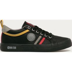 Big Star - Buty. Czarne buty sportowe damskie BIG STAR, bez wzorów, z gumy, sportowe. Za 159,90 zł.