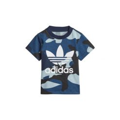 T-shirty z krótkim rękawem Dziecko adidas Camouflage Tee. Szare t-shirty chłopięce Adidas, bez wzorów, z krótkim rękawem. Za 79,95 zł.