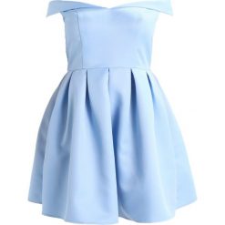 Sukienki hiszpanki: Chi Chi London Curvy DEMI Sukienka koktajlowa cornflower blue