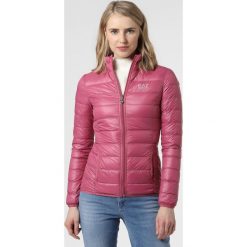 EA7 Emporio Armani - Damska kurtka puchowa, różowy. Różowe kurtki damskie EA7 Emporio Armani, xl, bez wzorów, z materiału, bez kaptura. Za 799,95 zł.