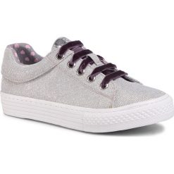 Tenisówki GIOSEPPO - 43946 Silver. Szare trampki dziewczęce Gioseppo, bez wzorów, z gumy, na sznurówki. Za 199,00 zł.
