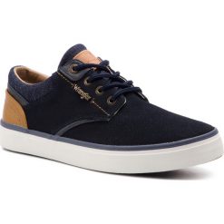 Sneakersy WRANGLER - Icon Board Suede WM91121A Navy 016. Niebieskie sneakersy męskie Wrangler, bez zapięcia. Za 289,00 zł.
