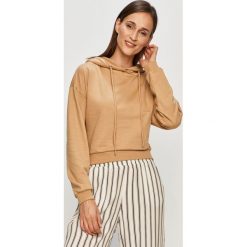 Brave Soul - Bluza LSS.564KAYDETANTAN. Bluzy damskie Brave Soul, s, bez wzorów, z bawełny, bez rękawów, z kapturem. Za 69,90 zł.