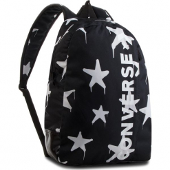 Plecak CONVERSE - 10009018-A01 001. Czarne plecaki męskie marki Converse, z materiału, sportowe. W wyprzedaży za 119,00 zł.