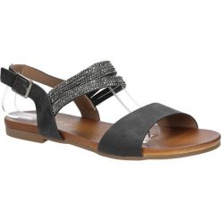 Sandały z cyrkoniami S.Barski 541-3A. Brązowe sandały damskie marki S.barski. Za 49,99 zł.