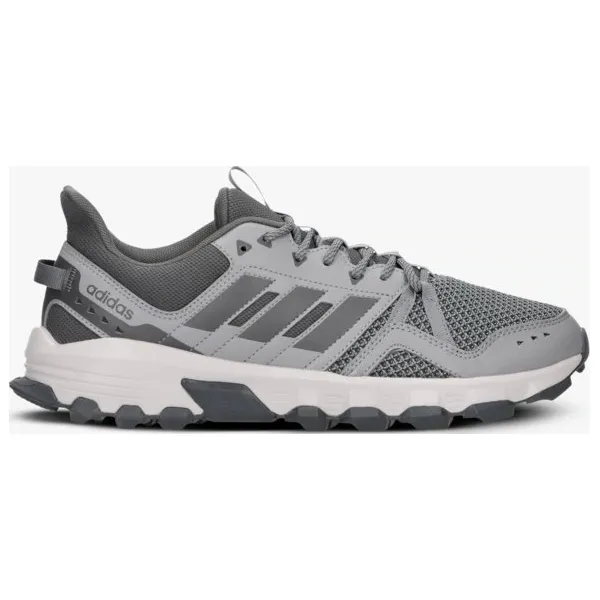Adidas Rockadia Trail buty męskie, szary, rozmiar 44. Szare buty sportowe męskie Adidas, z dzianiny, bez zapięcia, do biegania. W wyprzedaży za 152,99 zł.