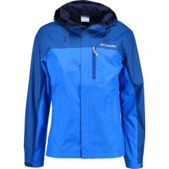 Columbia POURING ADVENTURE Kurtka hardshell blau. Niebieskie kurtki sportowe męskie Columbia, m, z hardshellu. Za 379,00 zł.